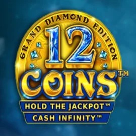 Official Slots logo: 12 Coins Grand Diamond Edition by Wazdan at X3bet casino