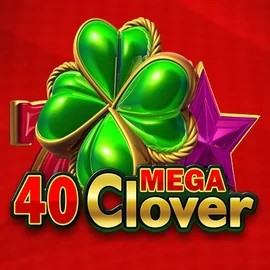 40 Mega Clover by Amusnet Interactive, showcased at x3bet.eu.com – game logo