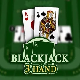 Blackjack 3H (Habanero) slot logo by Habanero at X3bet casino
