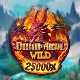 Dragons of Arcane Wild slot visual from Foxium available on x3bet.eu.com
