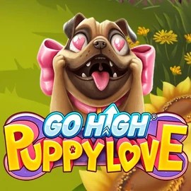 Go High Puppy Love online game logo by RubyPlay on x3bet.eu.com
