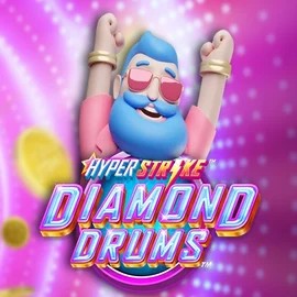 Hyper Strike Diamond Drums slot visual from Gameburger Studios available on x3bet.eu.com