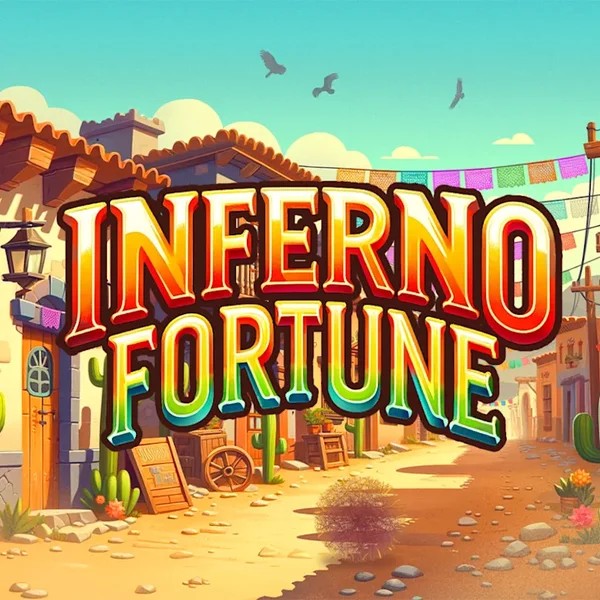 Inferno Fortune online game logo by Atomic Slot Lab on x3bet.eu.com