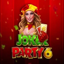 Joker Party 6 slot visual from Greentube available on x3bet.eu.com