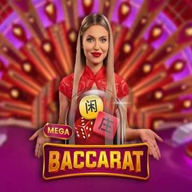 Mega Baccarat slot icon by Pragmatic Play, available at X3bet casino