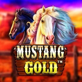 Mustang Gold slot logo by Pragmatic Play at X3bet casino