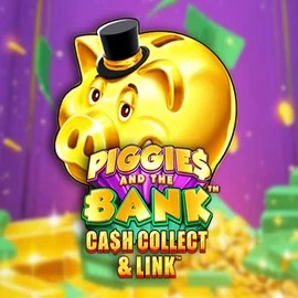 Piggies And The Bank Cash Collect &amp; Link slot logo by Origins at X3bet casino