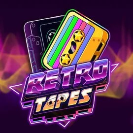 Retro Tapes slot visual from Push Gaming available on x3bet.eu.com
