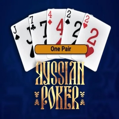 Russian Poker slot visual from OneTouch Games available on x3bet.eu.com