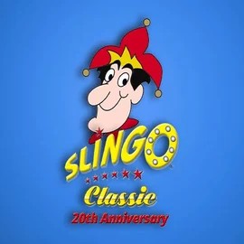Slingo Classic 20th Anniversary logo – Casino Games by Slingo at X3bet casino