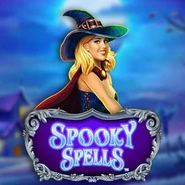 Spooky Spells logo by Novomatic X3bet casino