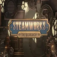 Steamworks The Workshop game by Peter &amp; Sons – logo hosted on X3bet casino