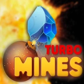 Turbo Mines by Turbo Games, showcased at x3bet.eu.com – game logo