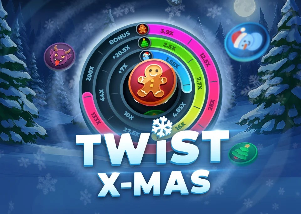 Twist X-mas game by InOut – logo hosted on X3bet casino
